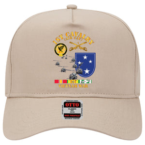 Baseball Cap - 1st Cavalry (Air Cav) - 23rd Infantry Division w SVC