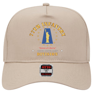 Baseball Cap - 77th Infantry Division - Statue of Liberty X 300