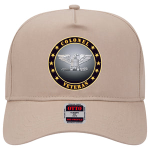 Baseball Cap - Army - Colonel Veteran