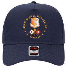 Load image into Gallery viewer, Baseball Cap - 69th Signal Battalion - Veteran w DUI - Branch
