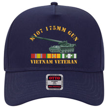 Load image into Gallery viewer, Baseball Cap - M107 - 175mm Gun - Vietnam Vet w VN SVC
