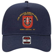 Load image into Gallery viewer, Baseball Cap - 7th Special Forces Group w Flash - FBNC
