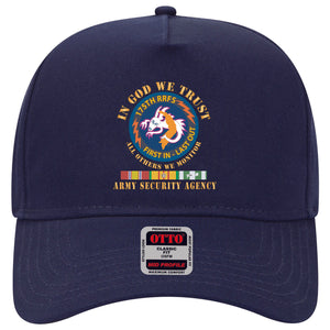 Baseball Cap - 176th RRFS - First In Last Out - SSI - In God we Trust - ASA w VN SVC X 300