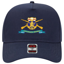 Load image into Gallery viewer, Baseball Cap - 15th Infantry Regiment - DUI w Br - Ribbon X 300
