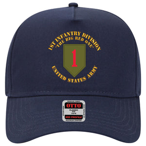 Baseball Cap - 1st Infantry Division - US Army - Big Red One