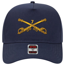 Load image into Gallery viewer, Baseball Cap - Army - 7th Cavalry Branch wo Txt
