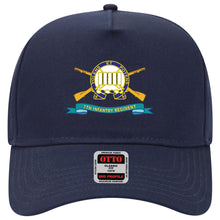 Load image into Gallery viewer, Baseball Cap - 7th Infantry Regiment w Br - Ribbon X 300
