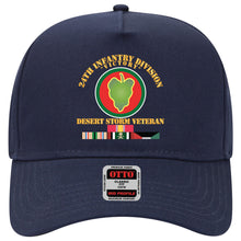 Load image into Gallery viewer, Baseball Cap - 24th Infantry Division - Desert Storm Veteran X 300
