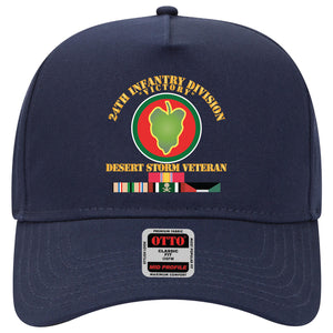 Baseball Cap - 24th Infantry Division - Desert Storm Veteran X 300