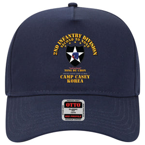 Baseball Cap - 2nd Infantry Div - Camp Casey Korea - Tong Du Chon