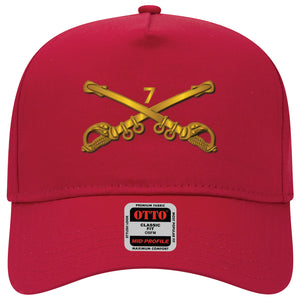 Baseball Cap - Army - 7th Cavalry Branch wo Txt