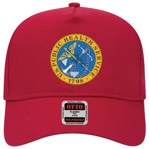 Baseball Cap - USPHS - United States Public Health Service Seal - Color