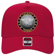 Load image into Gallery viewer, Baseball Cap - Army - Colonel Veteran
