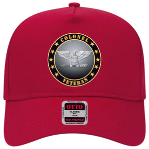 Baseball Cap - Army - Colonel Veteran