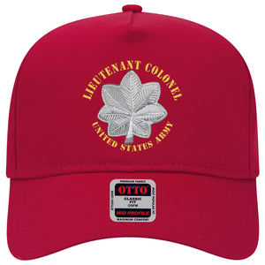 Baseball Cap - Lieutenant Colonel - LTC - V1