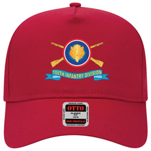 Load image into Gallery viewer, Baseball Cap - 106th Infantry Division - SSI w Br - Ribbon X 300
