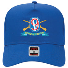 Load image into Gallery viewer, Baseball Cap - 95th Infantry Division w Br - SSI - Ribbon X 300
