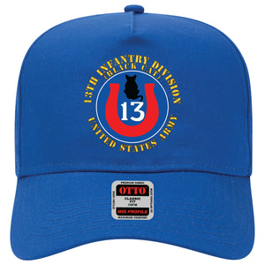 Baseball Cap - 13th Infantry Division - Black Cat