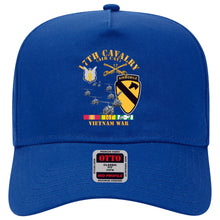 Load image into Gallery viewer, Baseball Cap - 17th Cavalry (Air CAv) - 1st  Cav Division w SVC
