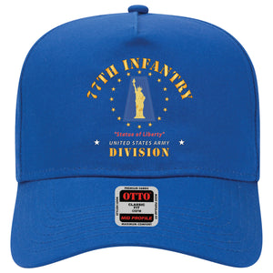 Baseball Cap - 77th Infantry Division - Statue of Liberty X 300