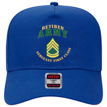 Load image into Gallery viewer, Baseball Cap - Army - ARMY -  SFC - Retired
