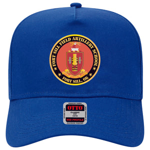 Baseball Cap - Fort Sill Field Artillery School, COA Fort Sill, OK X 300