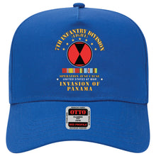 Load image into Gallery viewer, Baseball Cap - Just Cause - 7th Infantry Division w Svc Ribbons X 300
