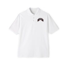 Load image into Gallery viewer, Men&#39;s Piqué Polo - 1st Ranger Co wo Txt
