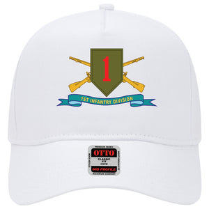 Baseball Cap - 1st Infantry Division - SSI w Br - Ribbon