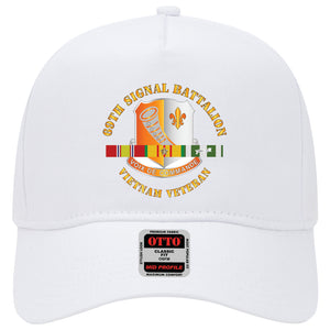 Baseball Cap - 69th Signal Battalion - Vietnam Veteran w VN SVC CEN