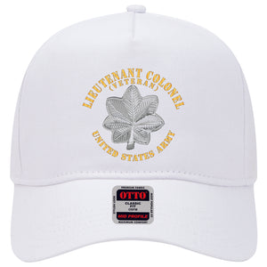 Baseball Cap - Lieutenant Colonel - LTC - Veteran - V1