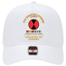 Load image into Gallery viewer, Baseball Cap - Just Cause - 7th Infantry Division w Svc Ribbons X 300
