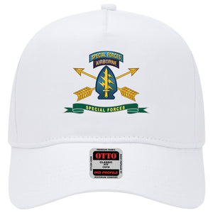 Baseball Cap - Special Forces - SSI w Tab - Br - Ribbon X 300