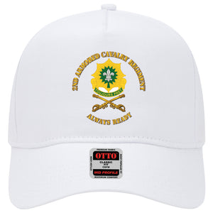 Baseball Cap - 2nd Armored Cavalry Regiment DUI - Always Ready