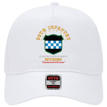 Load image into Gallery viewer, Baseball Cap - 99th Infantry Division - Checkerboard Division X 300
