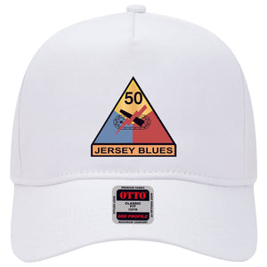 Baseball Cap - 50th Armored Division - Jersey Blues wo Txt X 300