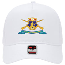 Load image into Gallery viewer, Baseball Cap - 15th Infantry Regiment - DUI w Br - Ribbon X 300
