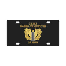 Load image into Gallery viewer, Army - Emblem - Warrant Officer 5 - CW5 w Eagle - US Army - Hat Classic License Plate
