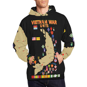 Men's All Over Print Hoodie (USA Size) (Model H13) - Map - Vietnam Units - 3