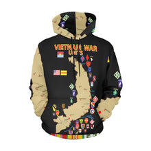 Load image into Gallery viewer, Men&#39;s All Over Print Hoodie (USA Size) (Model H13) - Map - Vietnam Units - 3
