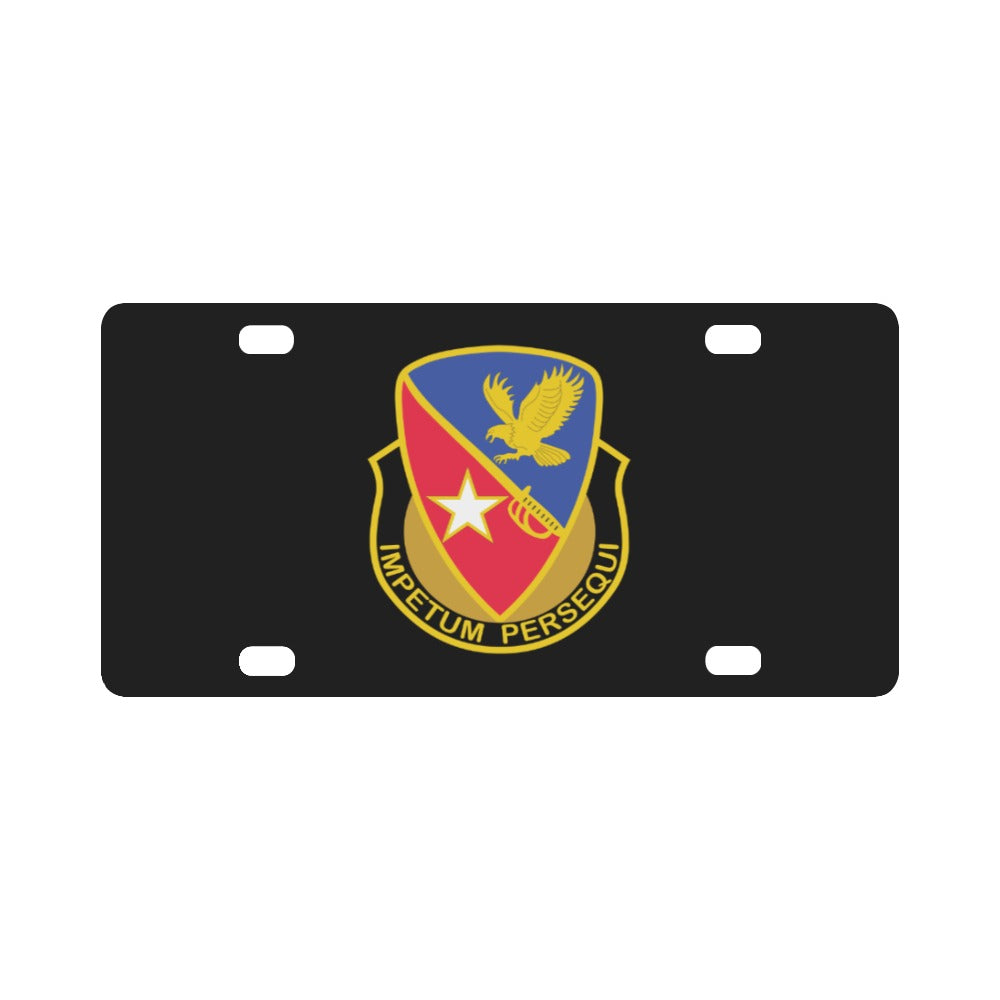 21st Cavalry Brigade - DUI wo Txt X 300 Classic License Plate