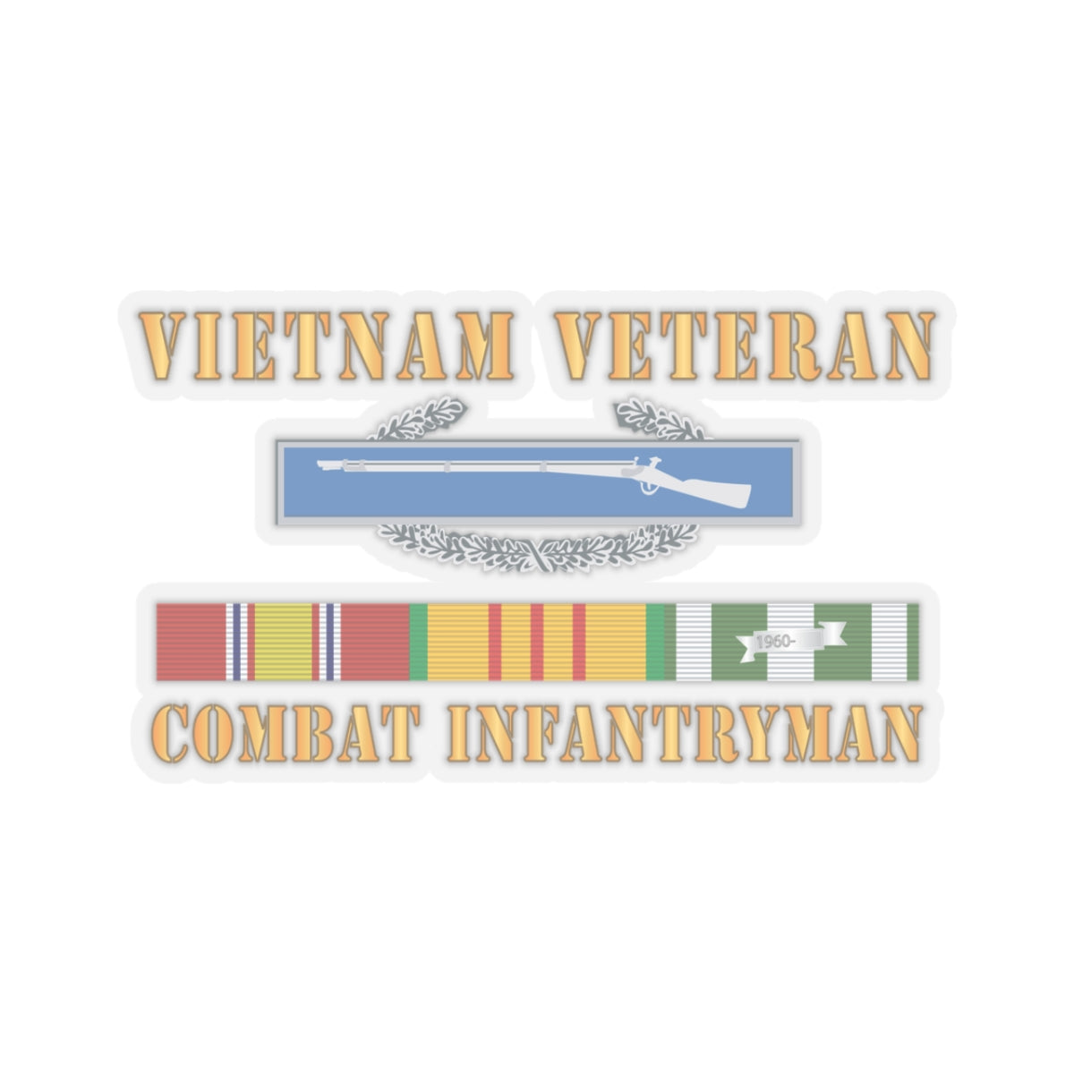 A Vietnam War Veteran who served as a Combat Infantryman, engaging in direct ground combat operations. Recognized with the Combat Infantryman Badge (CIB), awarded for active participation in sustained ground combat, symbolizing bravery, sacrifice, and frontline service during the Vietnam War.
