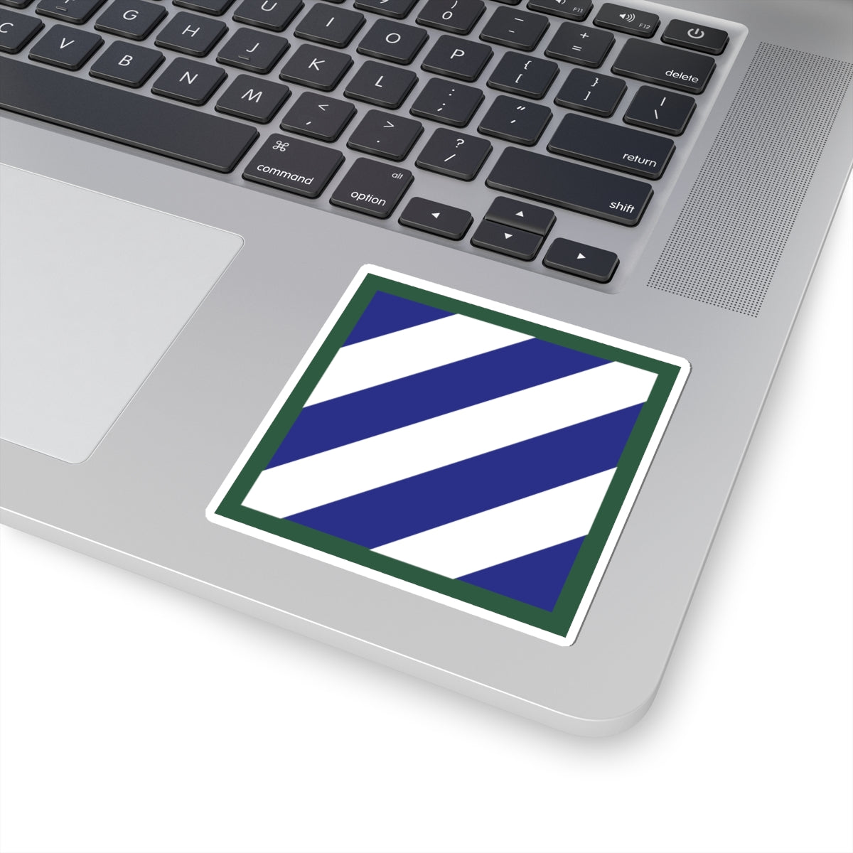 A kiss-Cut Stickers depicting the 3rd Infantry Division