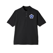 Load image into Gallery viewer, Men&#39;s Piqué Polo - Army - V Corps - wo Txt
