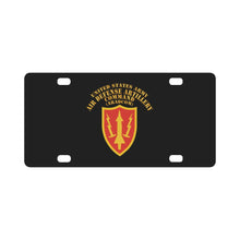 Load image into Gallery viewer, SSI - United States Army Air Defense Artillery Command - ARADCOM X 300 Classic License Plate
