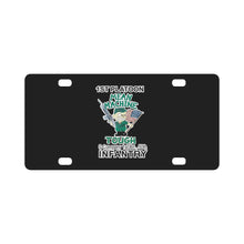 Load image into Gallery viewer, 1st Platoon Infantry X 300 Classic License Plate
