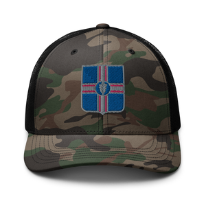 Camouflage trucker hat - Army - 190th Glider Infantry Regiment wo Txt X 300