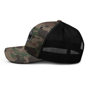 Camouflage trucker hat - Spyder Ryder - Free Wheel Motion - Black