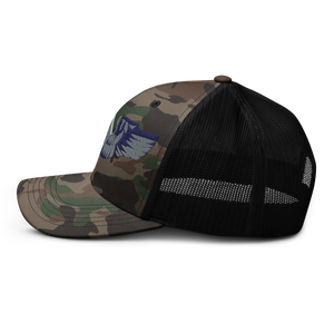 Camouflage trucker hat - AAC - WASP Wing wo Txt