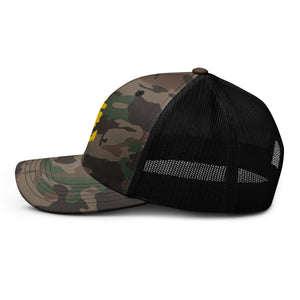 Camouflage trucker hat - Navy - Navy Nurse Corps Pin wo Txt